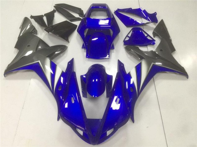 Carénage Moto R1 2002-2003 - Bleu Gris Vente en Gros Carénage Moto R1 2002-2003 - Bleu Gris Vente en Gros
