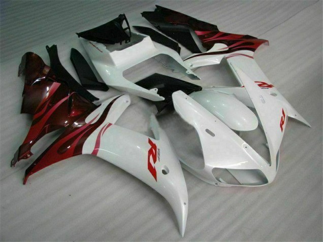 Carrosserie Moto R1 2002-2003 - Blanc Vente en Gros Carrosserie Moto R1 2002-2003 - Blanc Vente en Gros