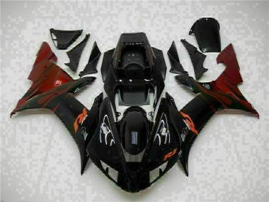 Carénages ABS R1 2002-2003 - Noir Vente en Gros