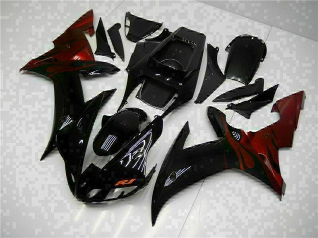 Carenages Moto & Carrosserie R1 2002-2003 - Noir Vente en Gros Carenages Moto & Carrosserie R1 2002-2003 - Noir Vente en Gros