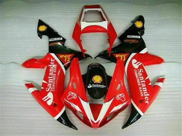 Carrosserie Moto R1 2002-2003 - Rouge Vente en Gros Carrosserie Moto R1 2002-2003 - Rouge Vente en Gros