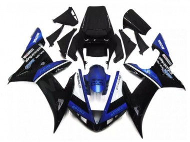 Carénage Moto R1 2002-2003 - Noir Bleu Vente en Gros
