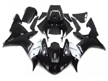 Carénages Moto R1 2002-2003 - Noir Blanc Vente en Gros