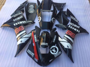 Carénage Moto R1 2002-2003 - Noir Blanc Vente en Gros