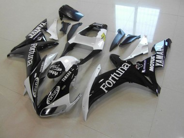 Carénages Moto R1 2002-2003 - Noir Argent Vente en Gros