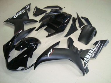 Carénage Moto R1 2002-2003 - Noir Mat Blanc Vente en Gros