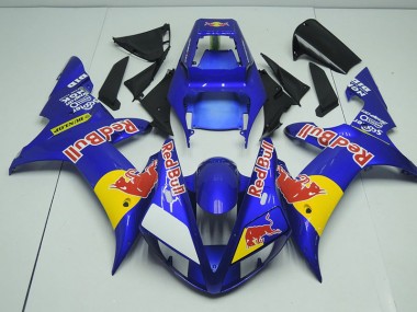 Carénage Moto R1 2002-2003 - Red Bull Vente en Gros