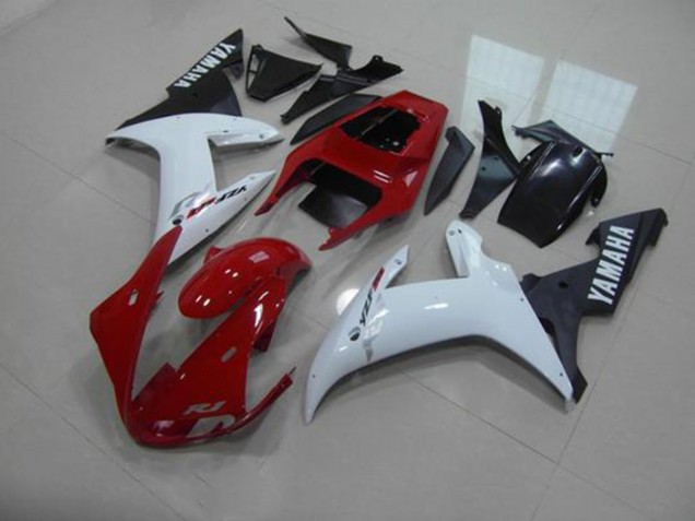Carénage Moto R1 2002-2003 - Rouge Blanc Noir Vente en Gros Carénage Moto R1 2002-2003 - Rouge Blanc Noir Vente en Gros