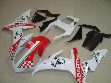 Carénage Moto R1 2002-2003 - Rouge Blanc Flag Vente en Gros