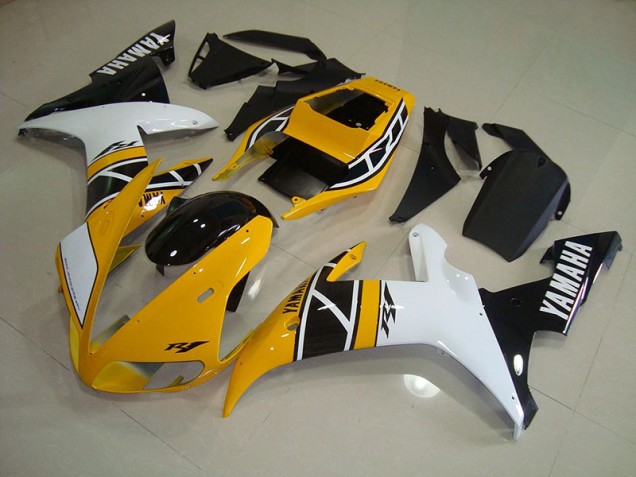 Carénage Moto R1 2002-2003 - Jaune Anniversary Vente en Gros Carénage Moto R1 2002-2003 - Jaune Anniversary Vente en Gros