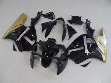 Carénage Moto ZX12R 2002-2006 - Noir et Or Vente en Gros