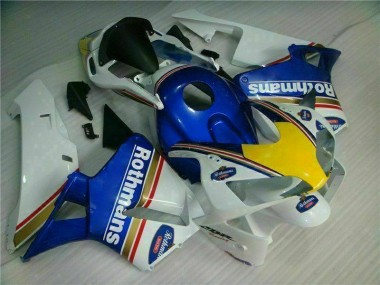 Carénage Moto CBR 600 RR 2003-2004 - Bleu Blanc Rothmans Vente en Gros