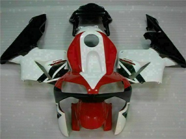 Carénage Moto CBR 600 RR 2003-2004 - Rouge Blanc Vente en Gros