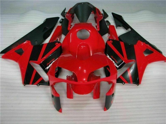Kit Carénages Motos CBR 600 RR 2003-2004 - Rouge Noir Vente en Gros