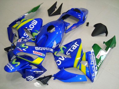 Carénages Moto CBR 600 RR 2003-2004 - Movistar Vente en Gros