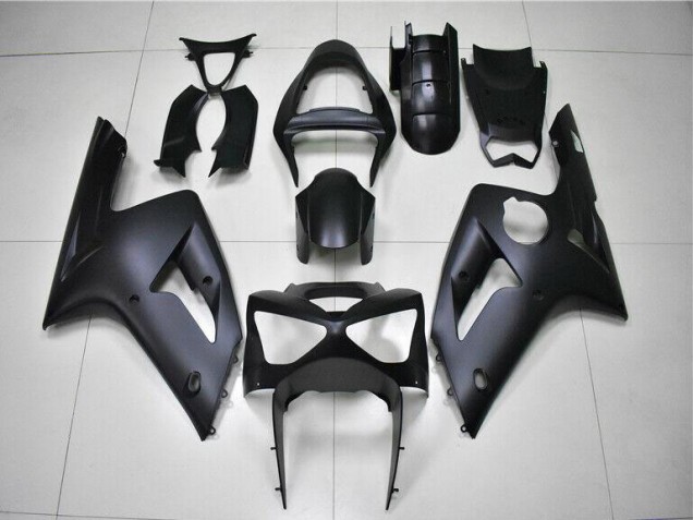 Carénage Moto ZX6R 2003-2004 - Noir Mat Vente en Gros Carénage Moto ZX6R 2003-2004 - Noir Mat Vente en Gros