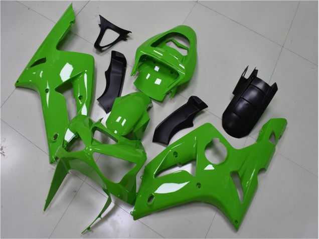 Carénages Moto ZX6R 2003-2004 - Vert Vente en Gros Carénages Moto ZX6R 2003-2004 - Vert Vente en Gros