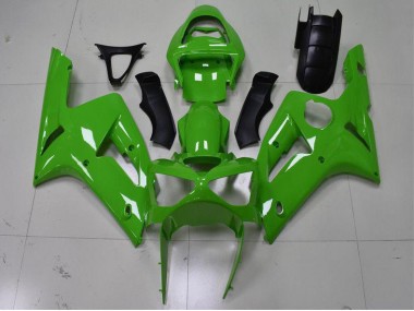 Carénages Moto ZX6R 2003-2004 - Vert Vente en Gros