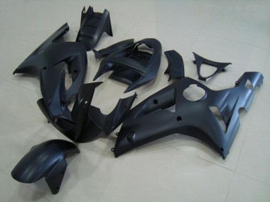 Carénages Moto ZX6R 2003-2004 - Noir Mat Vente en Gros