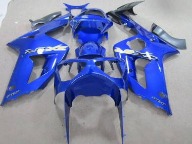 Carénage Moto ZX6R 2003-2004 - Bleu 636 Vente en Gros