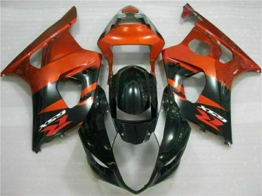 Carénage Moto GSXR 1000 K3 2003-2004 - Brun Noir Vente en Gros