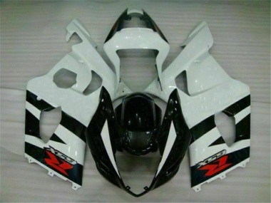 Carrosserie Moto GSXR 1000 K3 2003-2004 - Blanc Noir Vente en Gros
