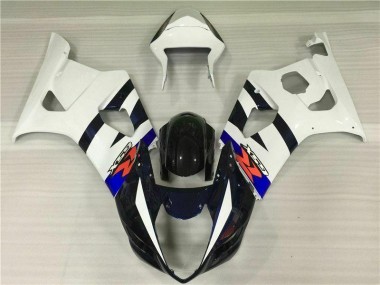 Kit Carénages Motos GSXR 1000 K3 2003-2004 - Blanc Noir Vente en Gros