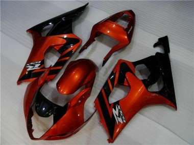 Carénages Moto GSXR 1000 K3 2003-2004 - Brun Noir Vente en Gros
