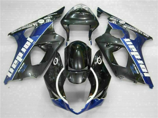 Carénage Moto GSXR 1000 K3 2003-2004 - Noir Bleu Vente en Gros Carénage Moto GSXR 1000 K3 2003-2004 - Noir Bleu Vente en Gros