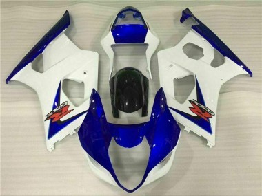 Carénage Moto GSXR 1000 K3 2003-2004 - Blanc Bleu Vente en Gros
