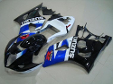 Carénage Moto GSXR 1000 K3 2003-2004 - Noir Bleu Blanc Vente en Gros