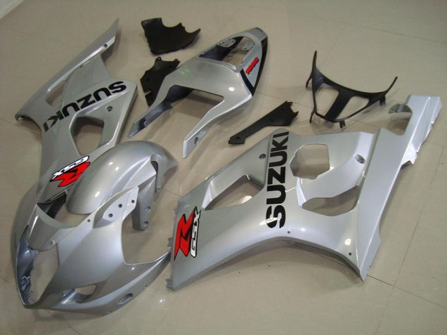 Carrosserie Moto GSXR 1000 K3 2003-2004 - Argent Vente en Gros Carrosserie Moto GSXR 1000 K3 2003-2004 - Argent Vente en Gros
