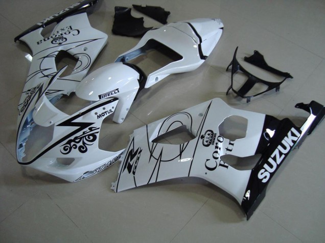 Carénage Moto GSXR 1000 K3 2003-2004 - Blanc Corona Vente en Gros Carénage Moto GSXR 1000 K3 2003-2004 - Blanc Corona Vente en Gros
