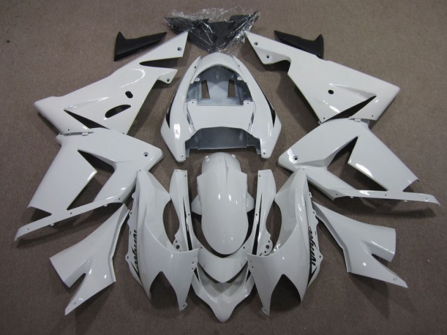 Carénage Moto ZX10R 2003-2005 - Blanc Ninja Vente en Gros Carénage Moto ZX10R 2003-2005 - Blanc Ninja Vente en Gros