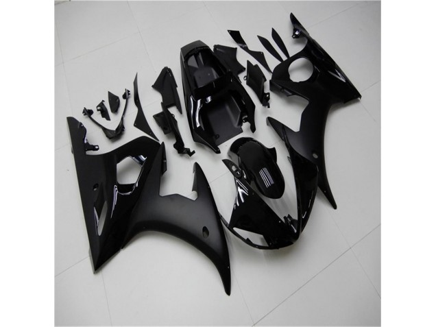 Carénage Moto R6 2003-2005 - Brillant Noir Mat Vente en Gros Carénage Moto R6 2003-2005 - Brillant Noir Mat Vente en Gros