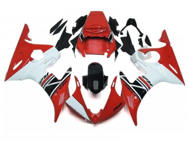 Carénage Moto R6 2003-2005 - Rouge Blanc Noir Vente en Gros