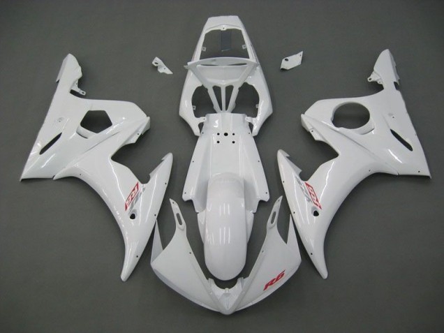 Carénage Moto R6 2003-2005 - Blanc Vente en Gros Carénage Moto R6 2003-2005 - Blanc Vente en Gros