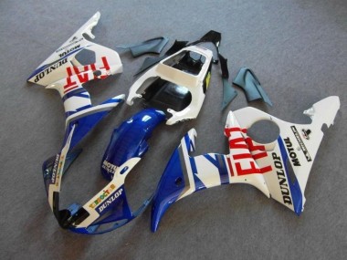 Carénage Moto R6 2003-2005 - Bleu Blanc Fiat Vente en Gros
