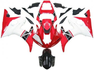 Carénages Moto R6 2003-2005 - Rouge Blanc Noir Vente en Gros