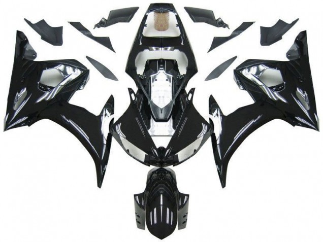 Kit Carénages Motos Complet R6 2003-2005 - Noir Vente en Gros Kit Carénages Motos Complet R6 2003-2005 - Noir Vente en Gros