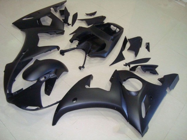 Carénages Moto R6 2003-2005 - Noir Mat Vente en Gros Carénages Moto R6 2003-2005 - Noir Mat Vente en Gros