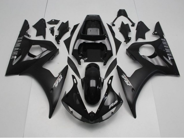 Carénage Moto R6 2003-2005 - Noir avec Argent Décalque Vente en Gros Carénage Moto R6 2003-2005 - Noir avec Argent Décalque Vente en Gros