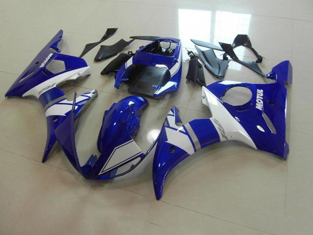 Carénages Moto R6 2003-2005 - Bleu Blanc Vente en Gros Carénages Moto R6 2003-2005 - Bleu Blanc Vente en Gros