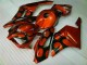 Carénages Moto CBR 1000 RR 2004-2005 - Orange Noir Vente en Gros