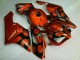 Carénages Moto CBR 1000 RR 2004-2005 - Orange Noir Vente en Gros