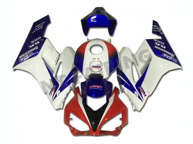 Carénage Moto CBR 1000 RR 2004-2005 - Blanc Bleu Rouge Vente en Gros Carénage Moto CBR 1000 RR 2004-2005 - Blanc Bleu Rouge Vente en Gros