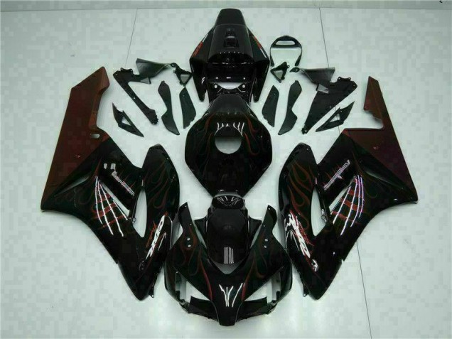 Carénage Moto CBR 1000 RR 2004-2005 - Rouge Flamme Vente en Gros