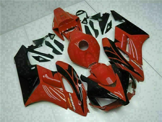 Carénage Moto CBR 1000 RR 2004-2005 - Rouge Noir Vente en Gros Carénage Moto CBR 1000 RR 2004-2005 - Rouge Noir Vente en Gros