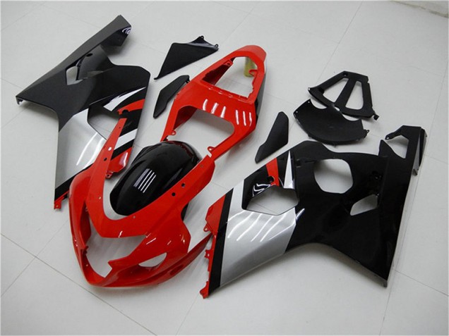 Carénage Moto GSXR 600 / 750 K4 2004-2005 - Rouge Noir Vente en Gros Carénage Moto GSXR 600 / 750 K4 2004-2005 - Rouge Noir Vente en Gros