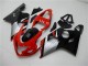 Carénage Moto GSXR 600 / 750 K4 2004-2005 - Rouge Noir Vente en Gros Carénage Moto GSXR 600 / 750 K4 2004-2005 - Rouge Noir Vente en Gros